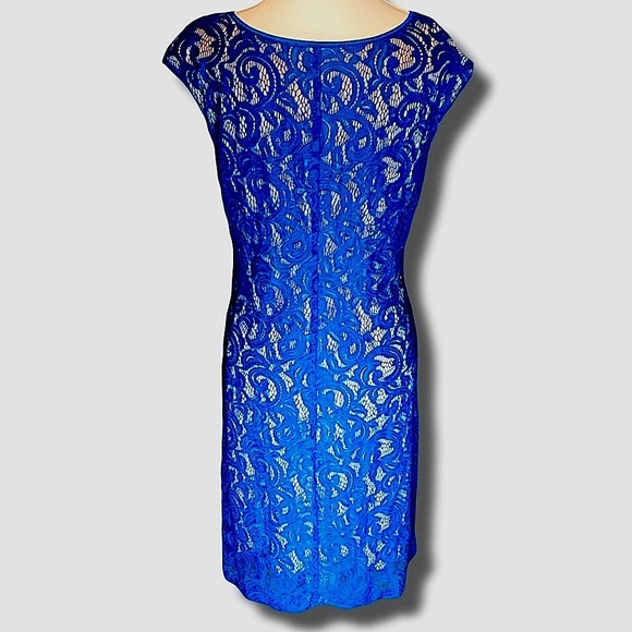 Lace Dress Work wear Career Office Corporate Business Formal Guest size 10 - Picture 7 of 9